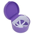 thumbnail image 4 of Caja portátil para retenedores dentales, para ortodoncia y dentaduras postizas (morado), 4 of 14