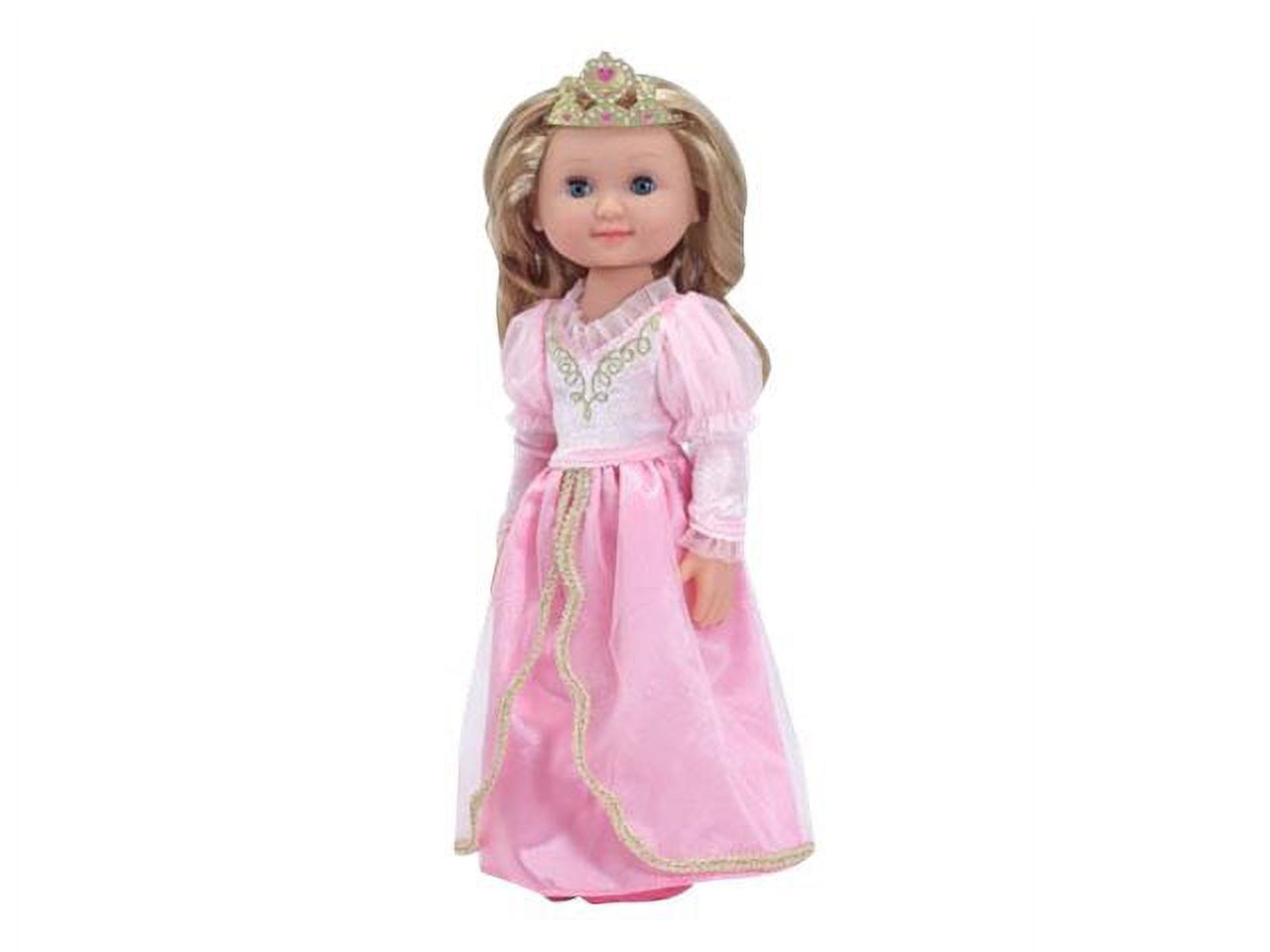 Melissa & Doug Celeste 14-Inch Poseable Princess Doll With Pink Gown and Tiara - image 2 of 2