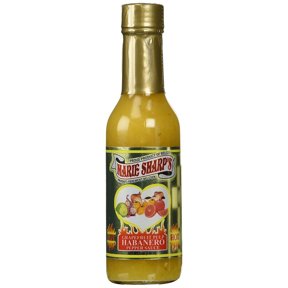 Marie Sharp's Grapefruit Pulp Habañero Hot Sauce - 5 oz