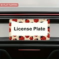 thumbnail image 5 of 1Pack License Plate Frames with Cute Ladybug Pattern Includes Screws & Caps Full Accessories Included Size 6.3x12.2inch(16x31cm), 5 of 8
