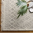 thumbnail image 3 of Mark&Day Wool Rugs, 9x12 Staveley Cottage Ivory Area Rug, Beige White Black Carpet for Living Room, Bedroom or Kitchen (8'10" x 12'), 3 of 9
