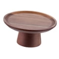 thumbnail image 1 of Soporte de madera para tartas, plato de exhibición de postres, pedestal alto de madera para postres y tartas de mesa. S, 1 of 9