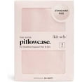 thumbnail image 3 of Kitsch Satin Pillowcase, 600 Thread Count, Modern, Standard, 3 of 10