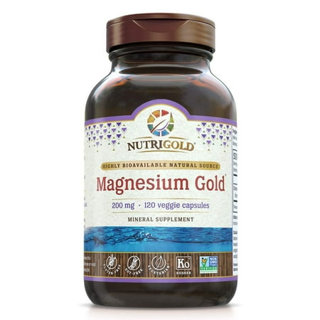 - Magnesium Gold by Nutrigold (120 Vegetarian Capsules)