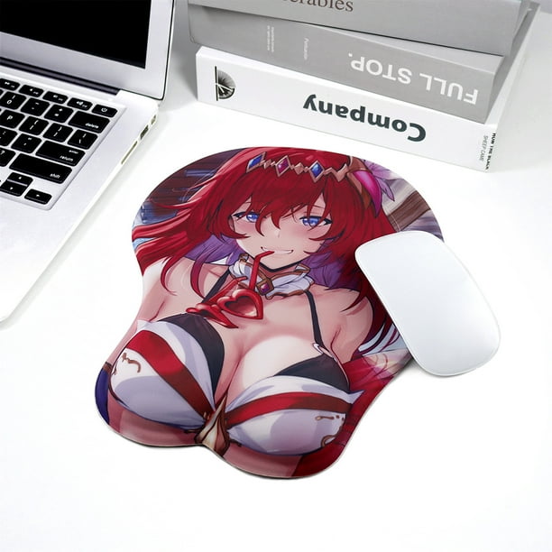 Ouderling Monet strip 3D Android Mouse Pad with Wrist Rest Boob Gaming,Sexy Gel Mouse Mat  Compatible with Laser and Optical Mice, Pain Relief - Walmart.com