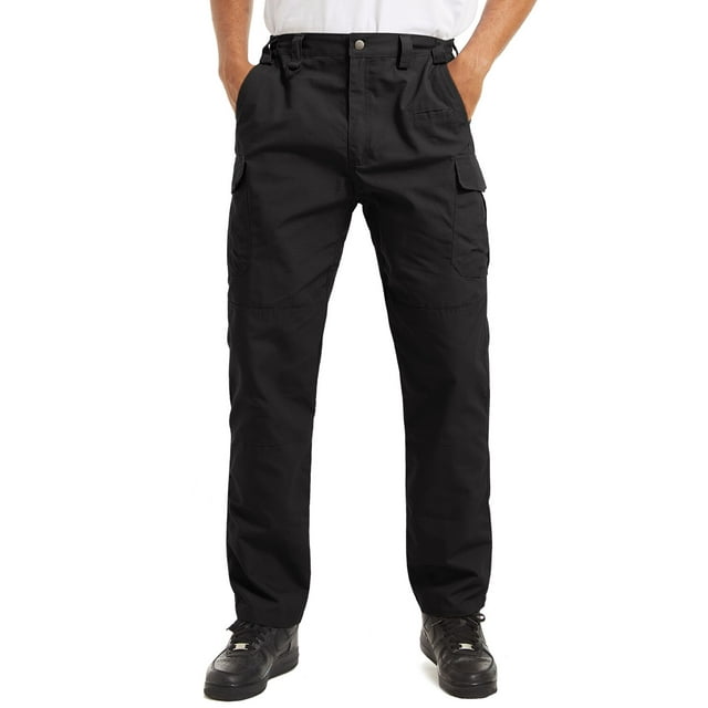 REDHOTYPE Pantalon de Travail pour Homme, Pantalon Cargo Anti-Déchirure, Pleine Longueur, Tactique de Randonnée, Militaire, Armée, Pantalon d'Entraînement de Police