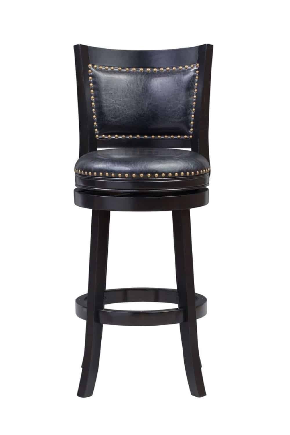 Boraam Bristol Swivel Bar Stool, 29", Multiple Finishes