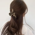 thumbnail image 2 of Xihbxyly Elegante Pinza para El Cabello, Accesorio con Diseño de Lazo, Tamaño Grande para Un Agarre Seguro, Ligera y Cómoda, Ideal para Uso Diario, Fiestas y Eventos, Ideal para Mujeres de Moda., 2 of 7