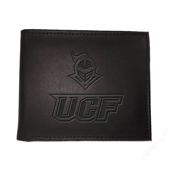 Black UCF Knights Hybrid Bi-Fold Wallet