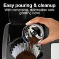 thumbnail image 4 of Sound Shield Electric Coffee Grinder for Quiet Grinding, Stainless Steel Blades, Beans, Spices and More, 12 Cups, Black (80402), 4 of 4