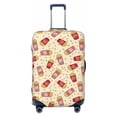 thumbnail image 2 of Goofa Cartoon Popcorn Pattern Luggage Covers For Suitcase,Suitcase Cover Protector Fit 18-32 Inch Luggage-X-Large, 2 of 9