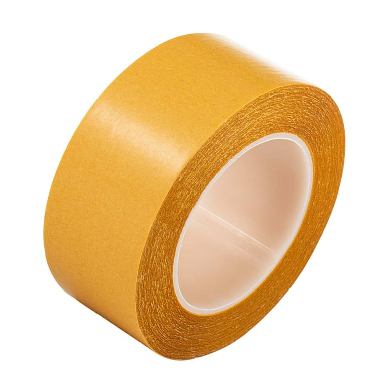  DOITOOL 5 Rolls Double Sided Cloth Tape Yellow Tape Yellow Rugs  Heavy Duty Double Sided Tape Carpet Glue Adhesive Area Rugs Tape Repairing  Tape Double-Sided Carpet Tape Wall Hangings Tape 