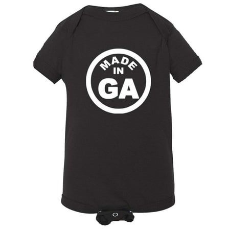 

PleaseMeTees™ Baby From Born Made In Georgia GA Logo Label Tag HQ Jumper