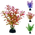 thumbnail image 3 of Artificial Aquarium Plant Decorative Plastic Fake Aquatic Plant Fish Tank Plant, 3 of 10