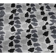 thumbnail image 5 of oneOone Viscose Jersey Gray Fabric Leaves Block Sewing Fabric By The Yard Printed Diy Clothing Sewing Supplies 60 Inches Wide, 5 of 5