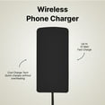 thumbnail image 2 of It's Just Smart 15W Ultra Slim Wireless Charger, Fast Universal Wireless Charging Pad for iPhone, Samsung & All Qi Enabled Devices, Black, 2 of 8