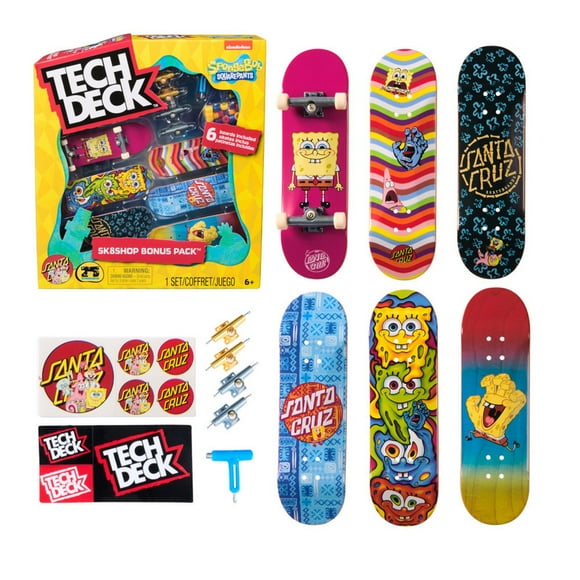 Set de Patinetas Tech Deck Spongebob Sk8