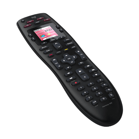 Logitech - Harmony 665 10-Device Universal Remote -