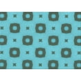 thumbnail image 1 of Ahgly Company Machine Washable Indoor Rectangle Transitional Aquamarine Stone Green Area Rugs, 6' x 9', 1 of 7