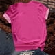 thumbnail image 5 of Pntutb - Camiseta estampada a la moda para mujer, blusa de manga corta, cuello redondo, tops casuales Pntutb Pntutb-2152, 5 of 5