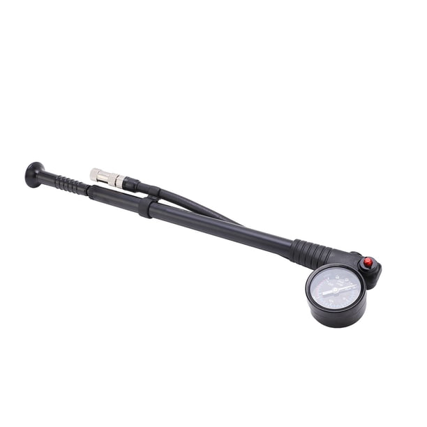 Bomba De Choque, Bomba Conveniente, Práctica, 300 PSI, Rotación De 360°, Dial De Presión Visual Para Horquilla Delantera Para Tubo De Asiento De Presión ANGGREK Shock Pump for Road Bikes