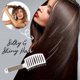 thumbnail image 2 of Detangling Nylon Bristle Brush Detangle Hairbrush Women Hair Scalp Massage Comb Brush, 2 of 4