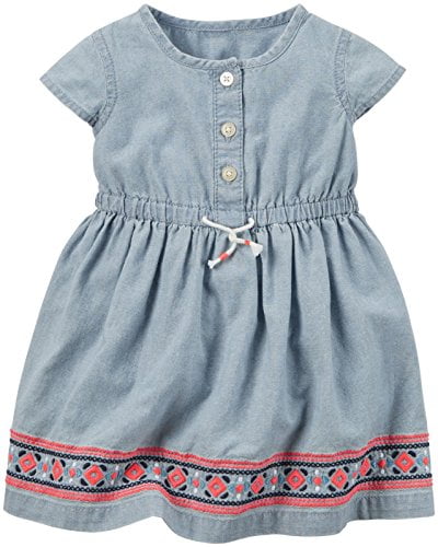 baby girl chambray dress