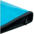 thumbnail image 4 of Plastic Zipper 1 Inch Binder - Blue 3 Ring Binder - Sold Individually, 4 of 5
