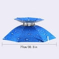 thumbnail image 3 of Reverse Folding Umbrella Travel Large Automatic Umbrella Open Close Umbrella with Fan And Mist Spray Head Umbrella Hat Clear Umbrella for Men with Pouch Umbrella Raincoat for Girls 7-8 Large Umbrellas, 3 of 9
