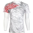 thumbnail image 5 of ARCHAIC BY AFFLICTION Men's T-Shirt S/S DRAGON RACE Biker MMA, 5 of 8