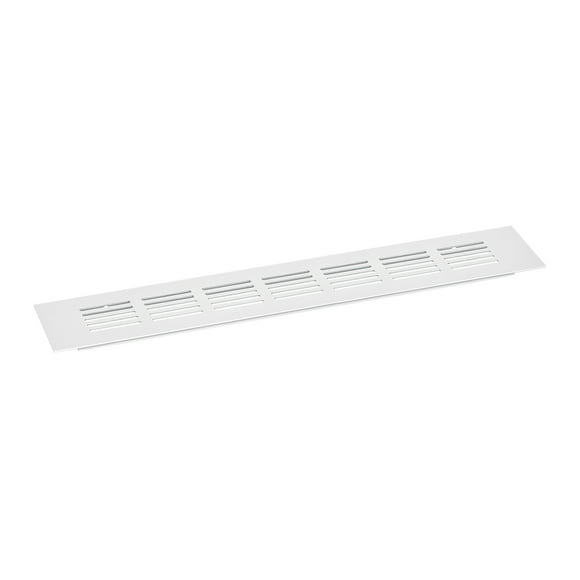 Unique Bargains Air Vents Cover, 1Pcs 300 x 60mm Aluminum Alloy Mesh Air Return Vent Cover, Louvered Ventilation Grille (Silver)