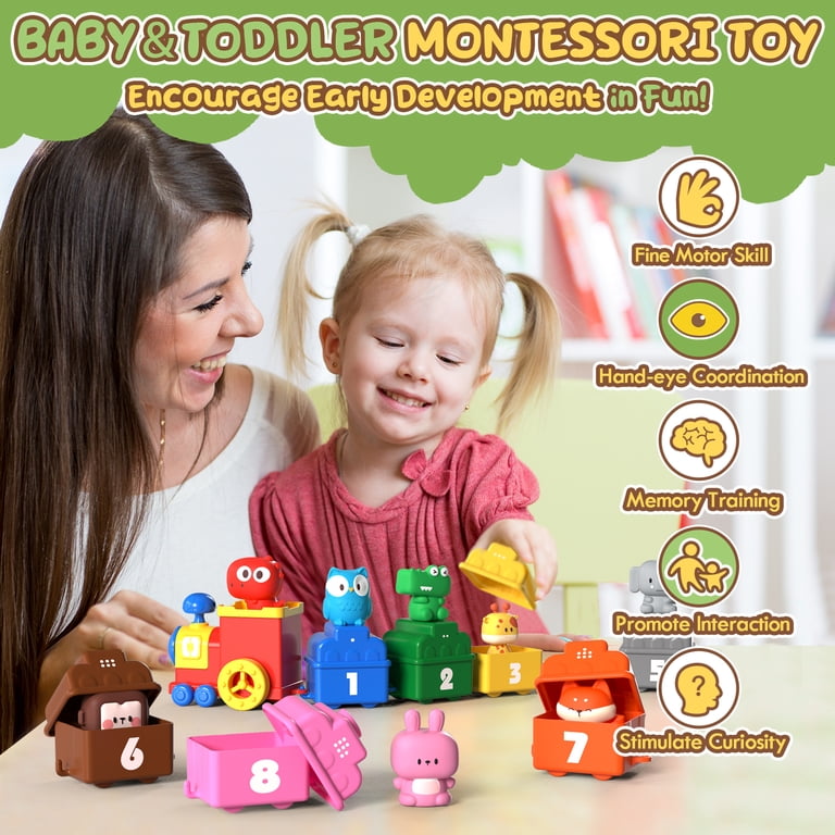 KWANITHINK Montessori Toddler Toy Set, 20 Pieces photo 6