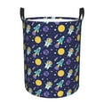 thumbnail image 6 of Picia Astronaut Corgi Large Laundry Basket, Waterproof, Freestanding Laundry Hamper, Collapsible Tall Clothes Hamper with Extended Handles-, 6 of 8