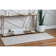 thumbnail image 3 of Rugs.com Oregon Collection Rug – 8 Ft Runner Ivory Low-Pile Rug Perfect For Hallways, Entryways, 3 of 9