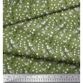 thumbnail image 3 of Soimoi Rayon Fabric Leaves & Floral Block Print Fabric by The Yard 42 Inch Wide, 3 of 3