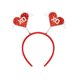 thumbnail image 1 of Diadema de corazón con purpurina roja, accesorio para el cabello para Halloween, fiestas, bodas, cumpleaños y disfraces., 1 of 8