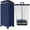 Blue, variant on Laundry Hamper with Wheels, 75L Rolling Laundry Basket with Lid