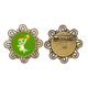 thumbnail image 1 of Dinosaurio unido amo Broche de flores, regalo de joyería para mujeres y niñas Unbranded M, 1 of 3