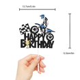 thumbnail image 4 of Cake Topper LHCING de Motocross para Cumpleaños 13,7 x 12,8 cm, 4 of 7