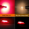 thumbnail image 3 of 4PCS Brilliant Red 921 T15 912 W16W LED Brake Lights, Error Free 45SMD-4014 Chipsets, 912 921 906 LED Car Bulbs For Car Truck Backup Reverse Tail 3rd High Mount Stop Lights Cargo Lights, 3 of 7
