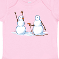 thumbnail image 4 of Inktastic Snowman Stickup with Hairdryer Boys or Girls Baby Bodysuit, 4 of 5
