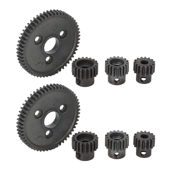 Engranaje Recto De Acero Metálico RC, 2 Juegos De Engranaje Recto De Acero Metálico 54T 32P Compatible, Profesional Resistente Para Stampede 4x4