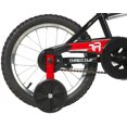 thumbnail image 6 of Magna Throttle 16-Inch BMX Kids Bicycle, Ages 5-7, Black – Boys Bike with Training Wheels, 6 of 8