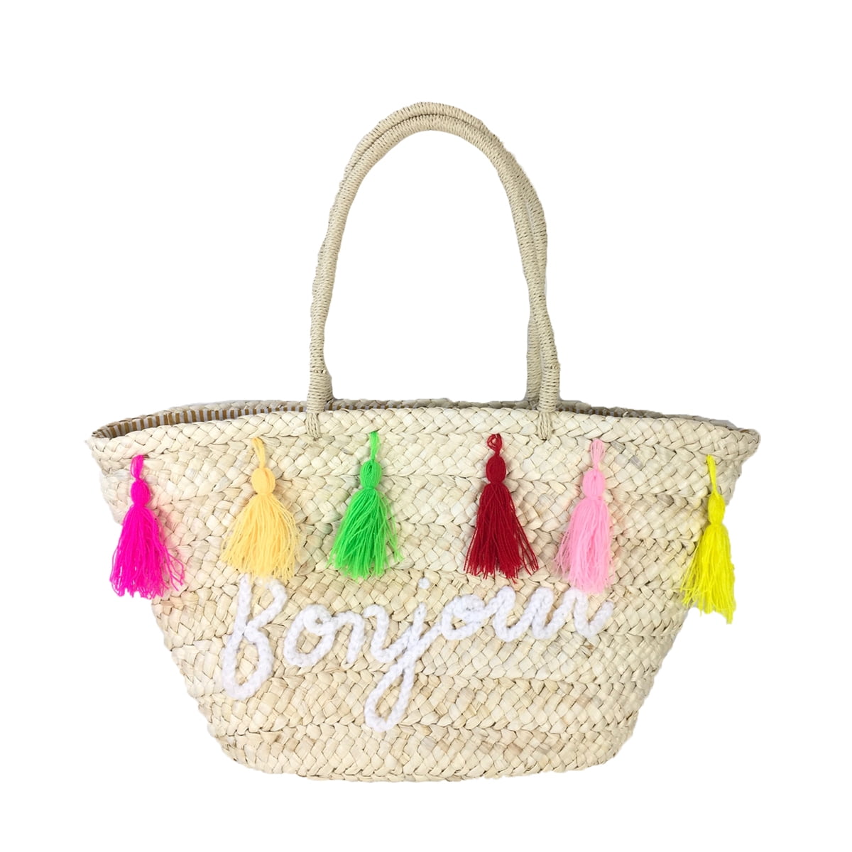 straw market tote