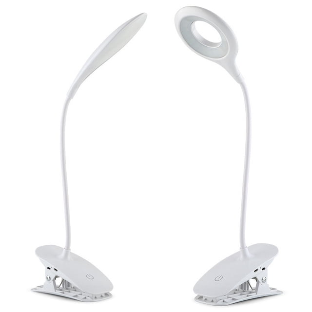 Lámpara de escritorio LED recargable con USB, plegable, con atenuación táctil, para estudiantes, para aprender a leer, para trabajar, lámpara de noche