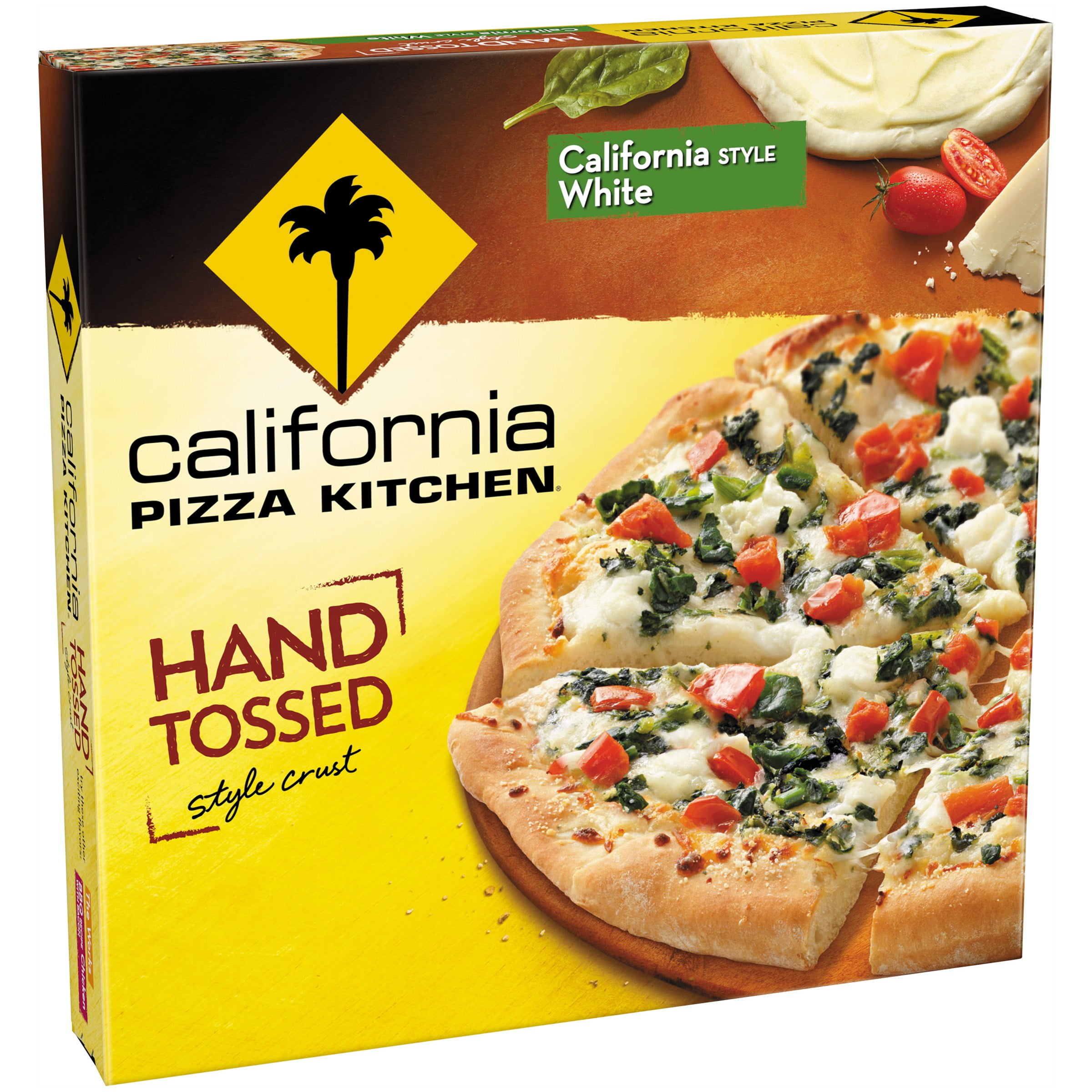 california pizza kitchen california style white hand tossed style california pizza kitchen hand tossed the works pizza