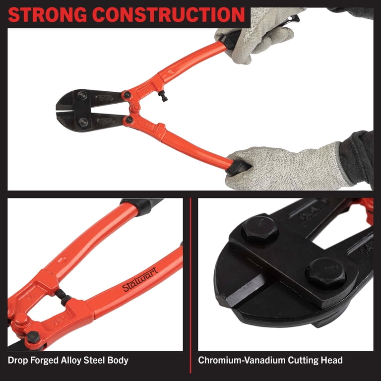 Stalwart 14-Inch Bolt Cutter, 5/8" Capacity photo 3