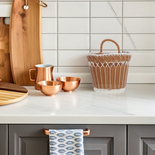 BESTYASH Cesta Tejida Para Colgar En Cocina Como Solución Ahorradora De Espacio Para Y Verduras