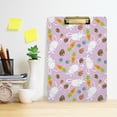 thumbnail image 6 of FMSHPON Easter Rabbit Eggs Bunny Clipboard Hardboard Wood Nursing Clip Board and Pull for Standard A4 Letter 13x9 inches, 6 of 8