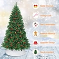 thumbnail image 4 of Costway Christmas Metal Tree Collar w/ 30 Inch Diameter Base for Holiday Decor White, 4 of 9